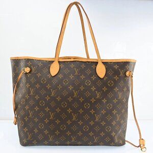 Authentic Louis Vuitton Monogram Neverfull GM Tote Bag bsj996-110625
